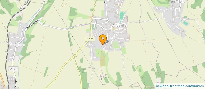 localisation de l'entreprise MONSIEUR JIMMY HAVARD  ANDEVILLE