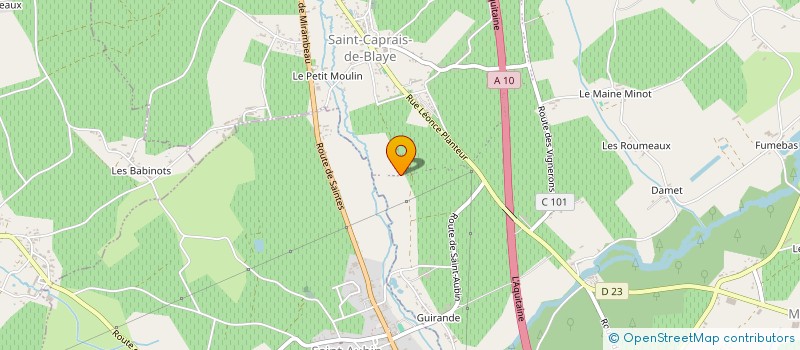 localisation de l'entreprise MONSIEUR JIMMY HELFRICK  SAINT-MARIENS