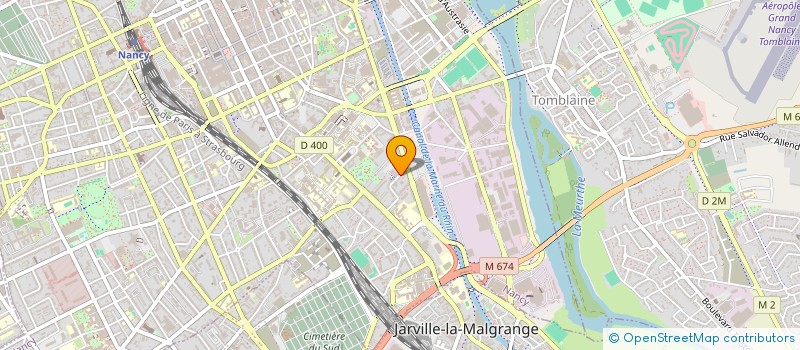 localisation de l'entreprise MONSIEUR JIMMY HENNEQUIERE  NANCY