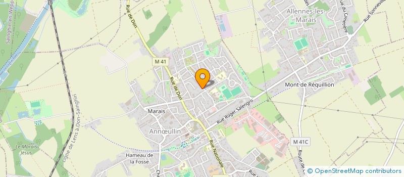 localisation de l'entreprise MONSIEUR JIMMY HIDALGO-GOMEZ  MERICOURT