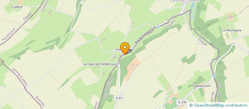 localisation de l'entreprise MONSIEUR JIMMY HUYBREGHT  CRIQUIERS