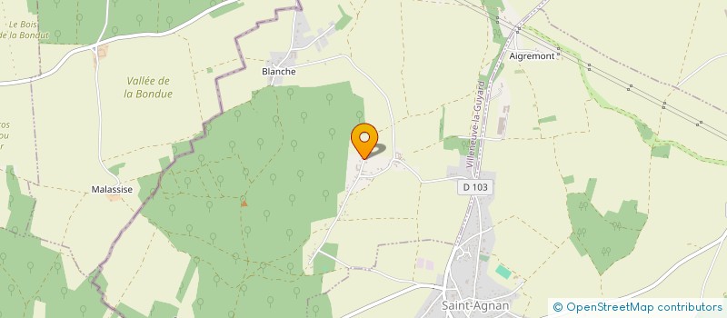 localisation de l'entreprise MONSIEUR JIMMY ICOS  VILLENEUVE-LA-GUYARD