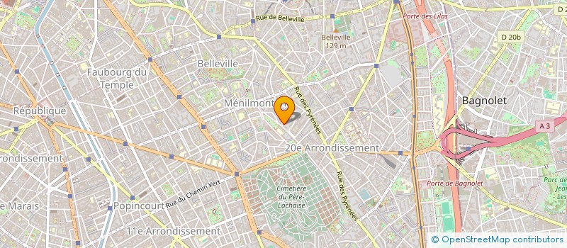 localisation de l'entreprise MONSIEUR JIMMY ISMAEL  PARIS