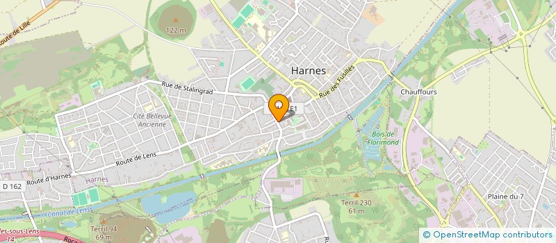 localisation de l'entreprise MONSIEUR JIMMY JAKUBOWSKI  HARNES