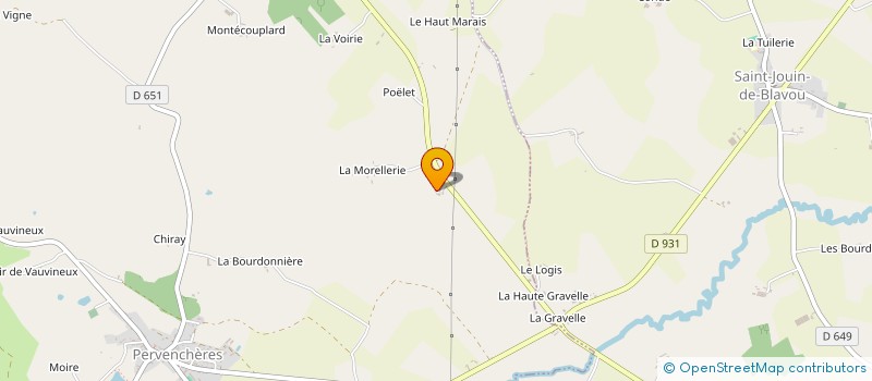 localisation de l'entreprise MONSIEUR JIMMY JARRIE à PERVENCHERES