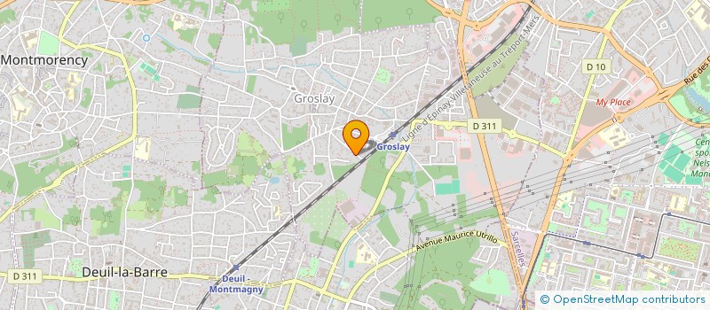 localisation de l'entreprise MONSIEUR JIMMY JEAN BENOIT FERNANDES  PARIS