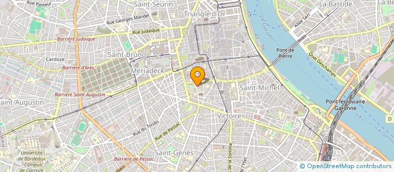 localisation de l'entreprise MONSIEUR JIMMY JEAN-GILS  BORDEAUX