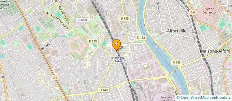 localisation de l'entreprise MONSIEUR JIMMY JEAN LOUIS  VITRY-SUR-SEINE