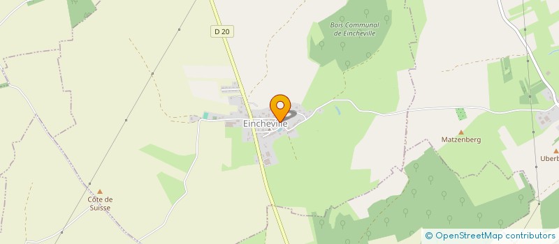 localisation de l'entreprise MONSIEUR JIMMY JOHN MILLER  EINCHEVILLE