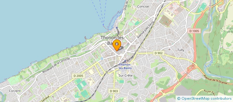 localisation de l'entreprise MONSIEUR JIMMY KEBBACH à THONON-LES-BAINS