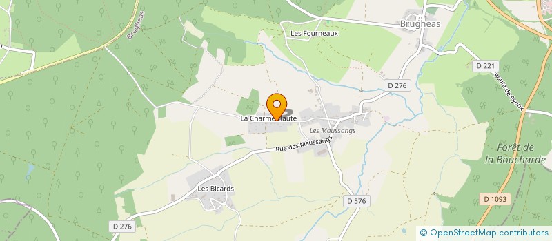 localisation de l'entreprise MONSIEUR JIMMY KERAMBRUN  BRUGHEAS