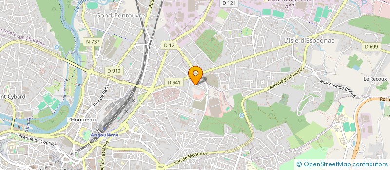 localisation de l'entreprise MONSIEUR JIMMY KOSOLOSKY à ANGOULEME