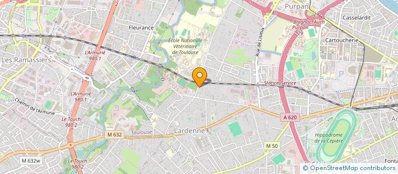 localisation de l'entreprise MONSIEUR JIMMY LAFON à TOULOUSE