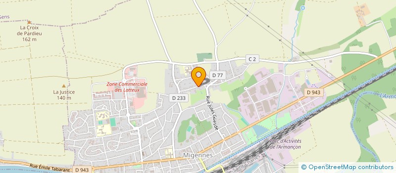 localisation de l'entreprise MONSIEUR JIMMY LAIZIN  CHENY