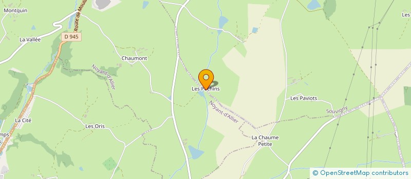 localisation de l'entreprise MONSIEUR JIMMY LAMARTINE  SOUVIGNY