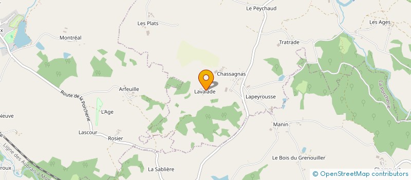 localisation de l'entreprise MONSIEUR JIMMY LAMY à LA PORCHERIE