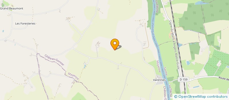 localisation de l'entreprise MONSIEUR JIMMY LANCELEUR  SAINT-DENIS-D'ANJOU