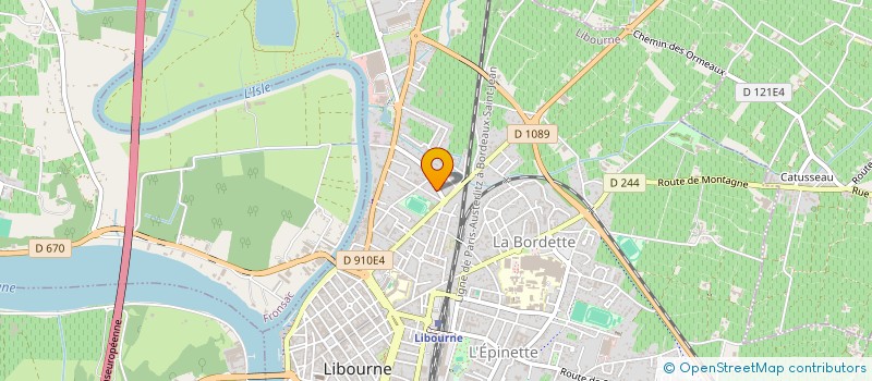 localisation de l'entreprise MONSIEUR JIMMY LAPORAL  LIBOURNE