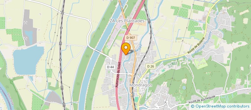 localisation de l'entreprise MONSIEUR JIMMY LAURENT  MONDRAGON