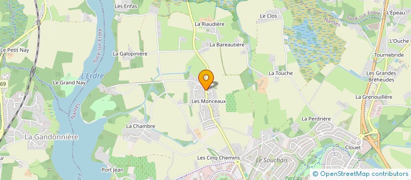 localisation de l'entreprise MONSIEUR JIMMY LAVAUD  CARQUEFOU