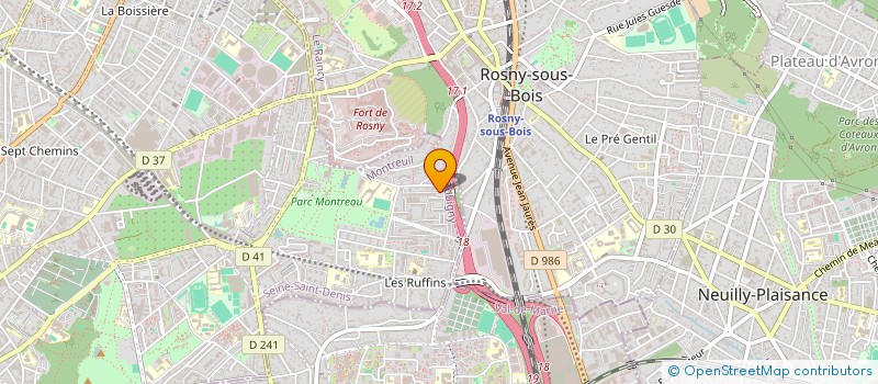 localisation de l'entreprise MONSIEUR JIMMY LE  MONTREUIL