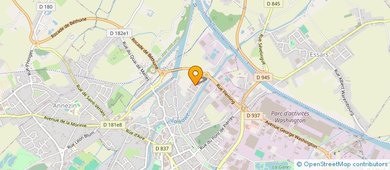 localisation de l'entreprise MONSIEUR JIMMY LECOMTE  ESSARS