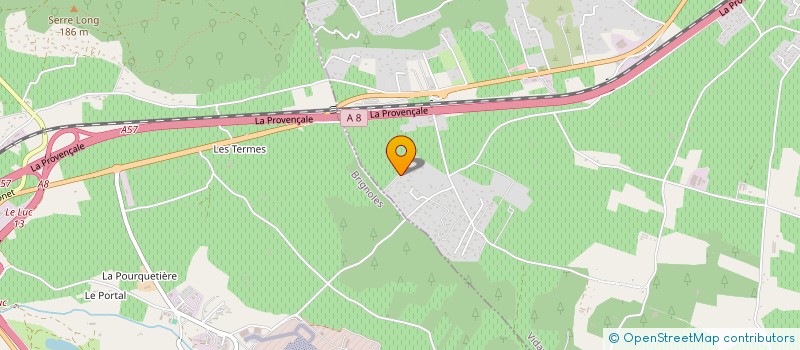 localisation de l'entreprise MONSIEUR JIMMY LEGRAIN  VIDAUBAN