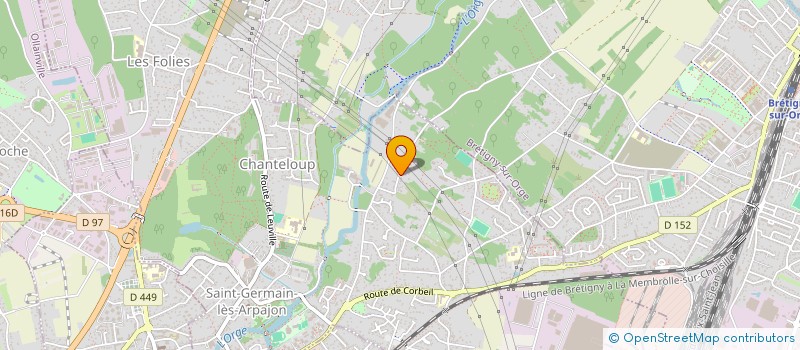 localisation de l'entreprise MONSIEUR JIMMY LEMAIRE à SAINT-GERMAIN-LES-ARPAJON