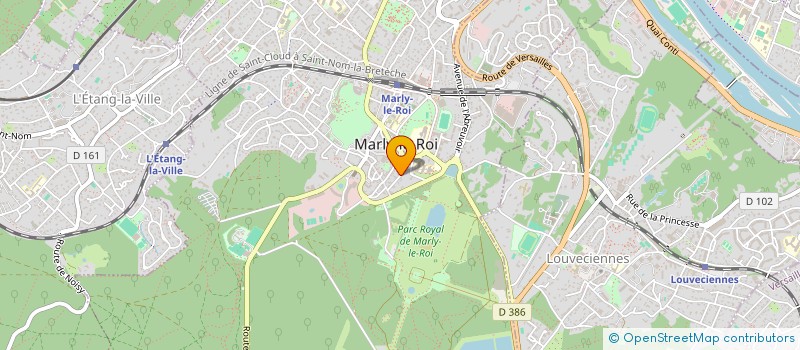 localisation de l'entreprise MONSIEUR JIMMY LEMARCHAND  MARLY-LE-ROI