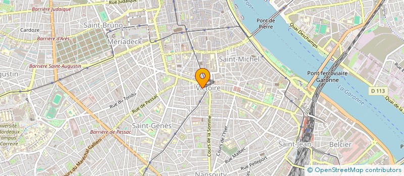 localisation de l'entreprise MONSIEUR JIMMY LEVY  BORDEAUX