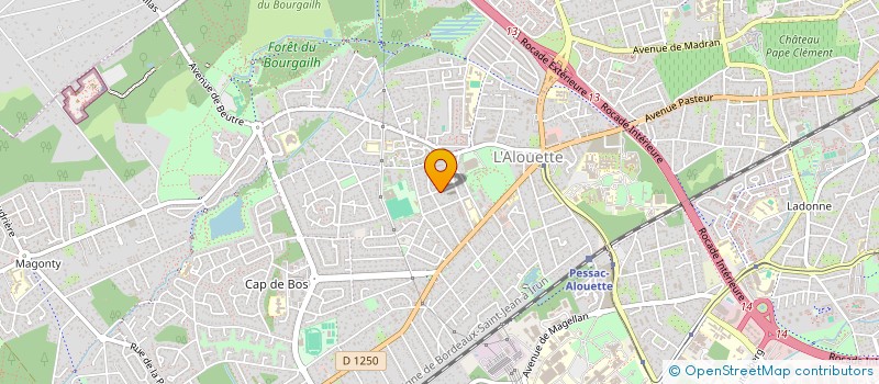 localisation de l'entreprise MONSIEUR JIMMY LINDOR  PESSAC