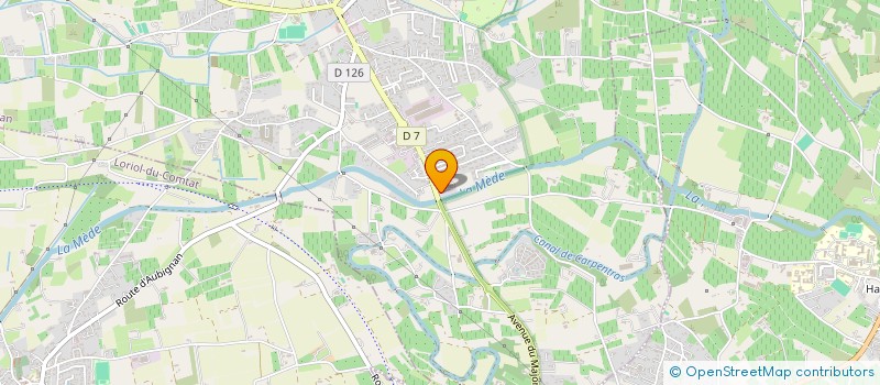 localisation de l'entreprise MONSIEUR JIMMY LOMBARD  AUBIGNAN