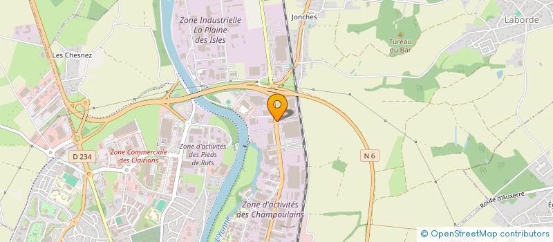 localisation de l'entreprise MONSIEUR JIMMY LOUIN  APPOIGNY