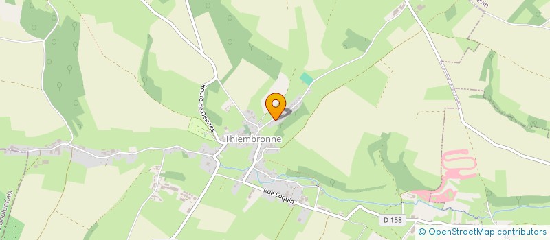 localisation de l'entreprise MONSIEUR JIMMY LURETTE  THIEMBRONNE