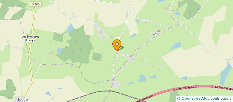 localisation de l'entreprise MONSIEUR JIMMY MAC  BESSAIS-LE-FROMENTAL