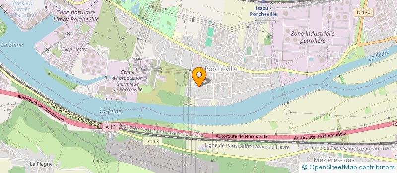 localisation de l'entreprise MONSIEUR JIMMY MARIEN  PORCHEVILLE