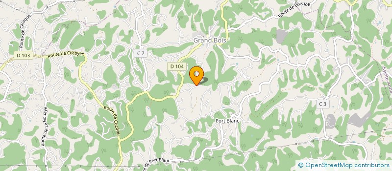 localisation de l'entreprise MONSIEUR JIMMY MARTIAL  LE GOSIER