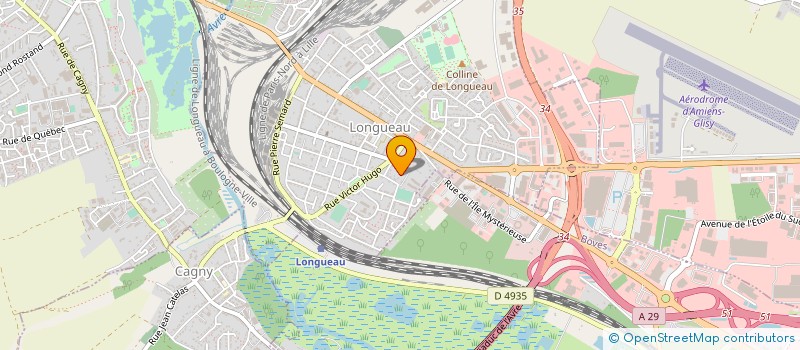 localisation de l'entreprise MONSIEUR JIMMY MARTIN  CAGNY