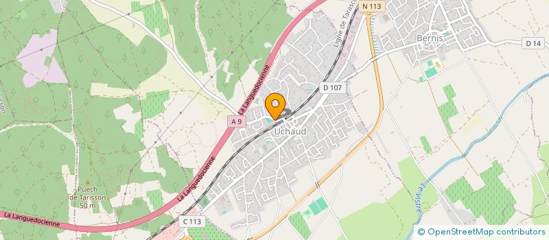 localisation de l'entreprise MONSIEUR JIMMY MELLADO  UCHAUD