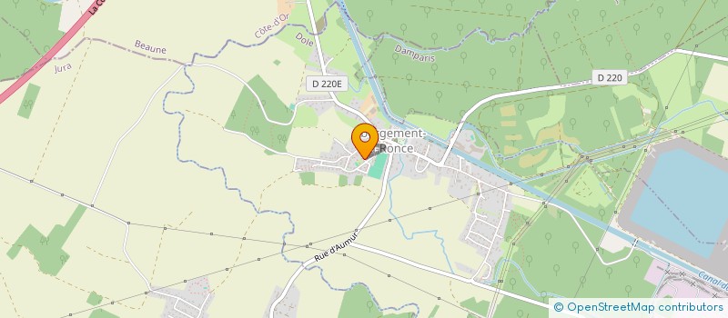 localisation de l'entreprise MONSIEUR JIMMY MENOUX  ABERGEMENT-LA-RONCE