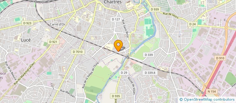 localisation de l'entreprise MONSIEUR JIMMY MEVIL à CHARTRES