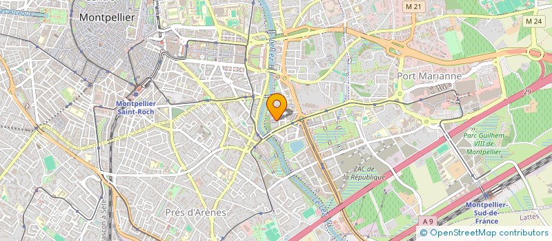 localisation de l'entreprise MONSIEUR JIMMY MIHOUBI  MONTPELLIER