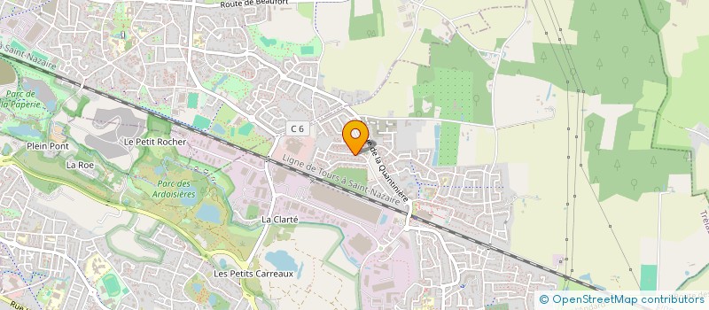 localisation de l'entreprise MONSIEUR JIMMY MIRE  TRELAZE