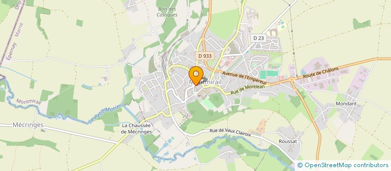 localisation de l'entreprise MONSIEUR JIMMY MOHAMMED  MONTMIRAIL