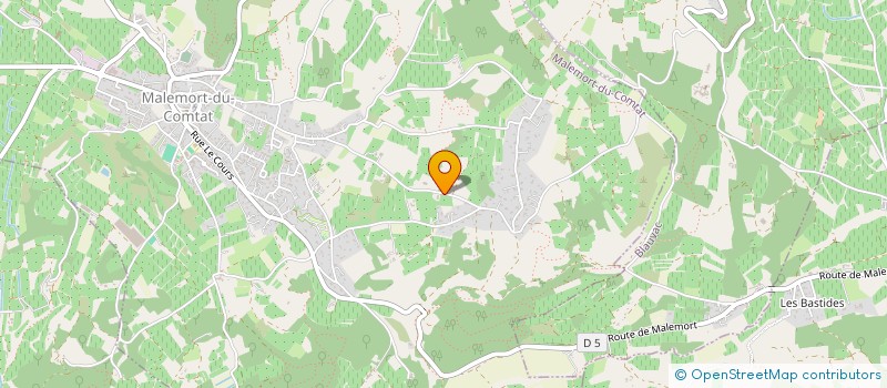 localisation de l'entreprise MONSIEUR JIMMY MONTOLIN  MALEMORT-DU-COMTAT