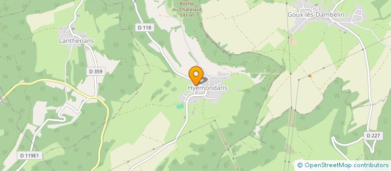 localisation de l'entreprise MONSIEUR JIMMY MOREL  HYEMONDANS