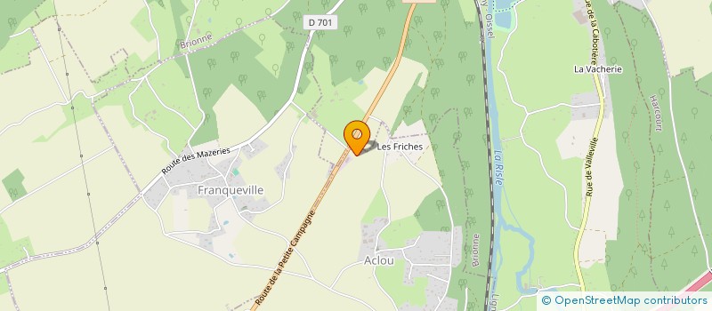 localisation de l'entreprise MONSIEUR JIMMY MOUCHARD  ACLOU