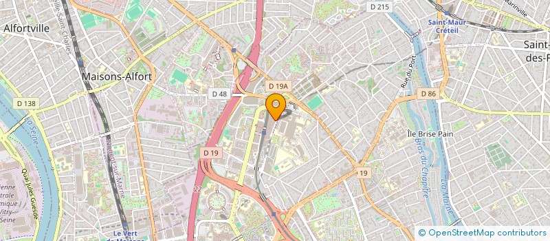 localisation de l'entreprise MONSIEUR JIMMY MOUNOUSSAMY-VIRAPIN  CRETEIL