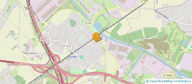 localisation de l'entreprise MONSIEUR JIMMY NEVEU  DOURGES