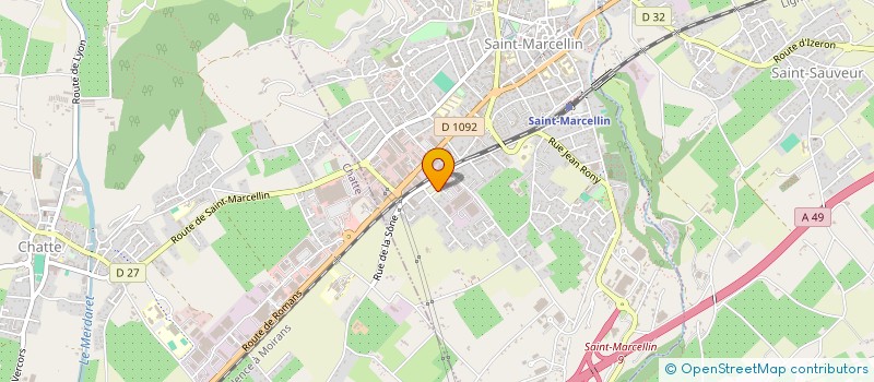 localisation de l'entreprise MONSIEUR JIMMY ONESTAS  SAINT-MARCELLIN